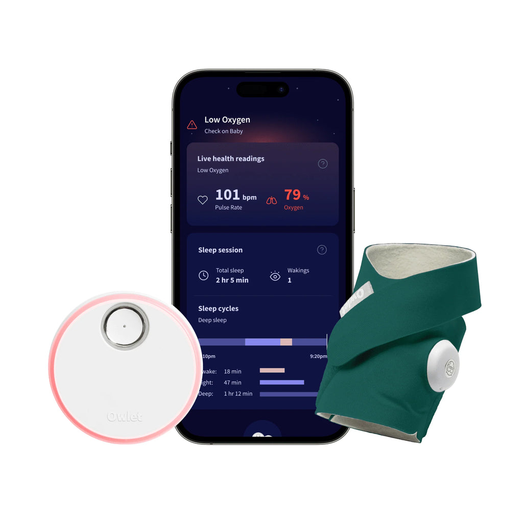 Smart Baby Monitor with Live Health Readings & Notifications P572684