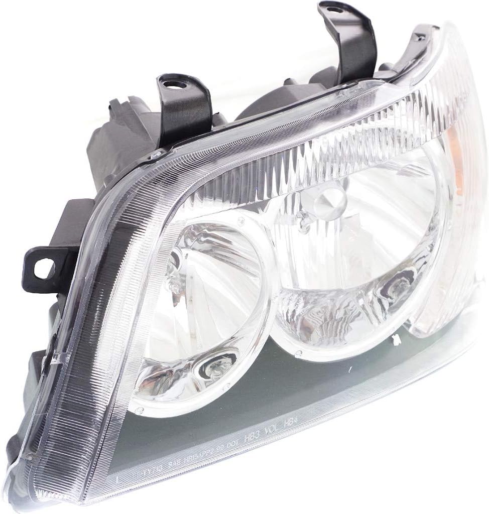 Headlight Assembly for Toyota Highlander 2001 2002 2003 Passenger Side Pack of 2 Q497204