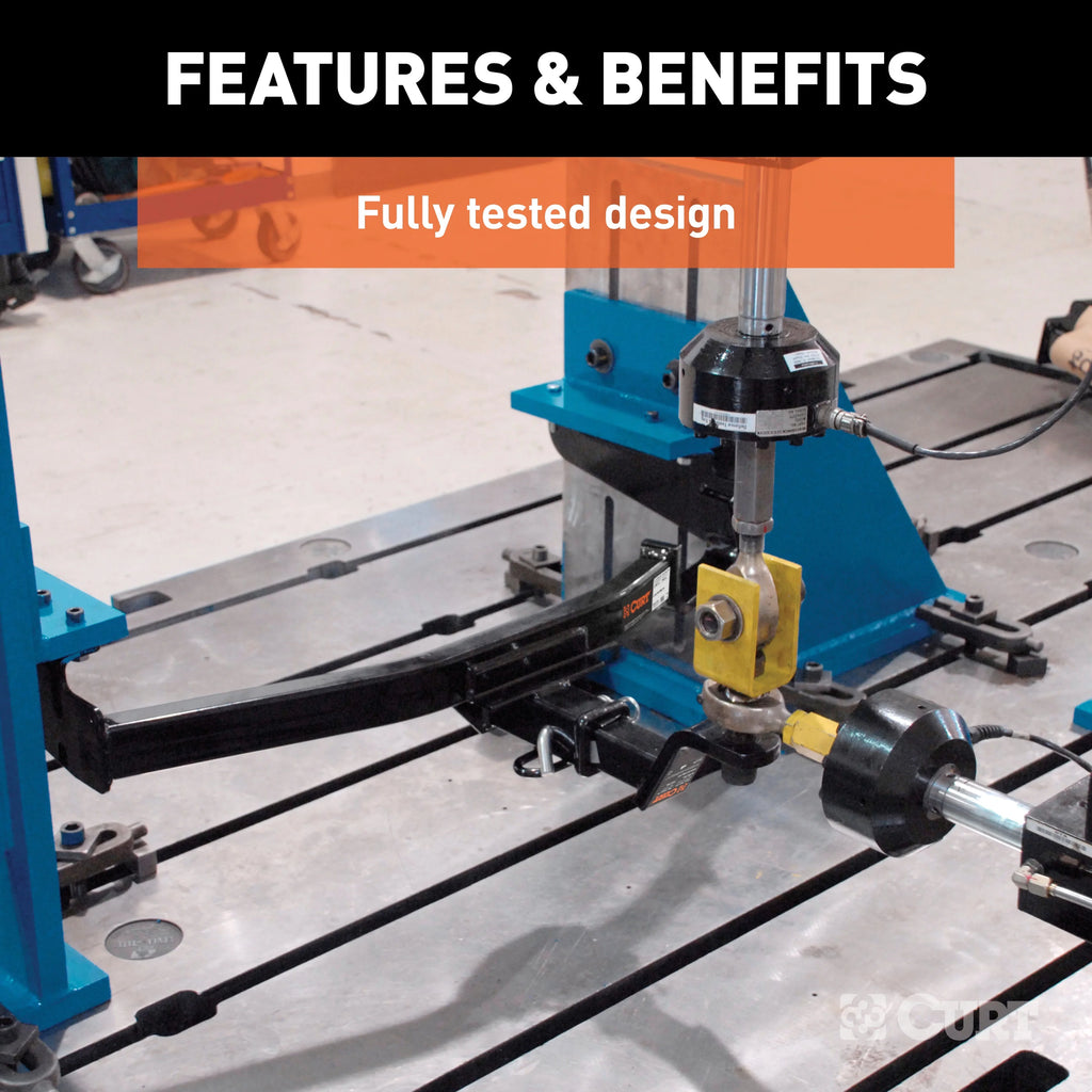 Class 2 Trailer Hitch with Installation Hardware, Pin & Clip T248