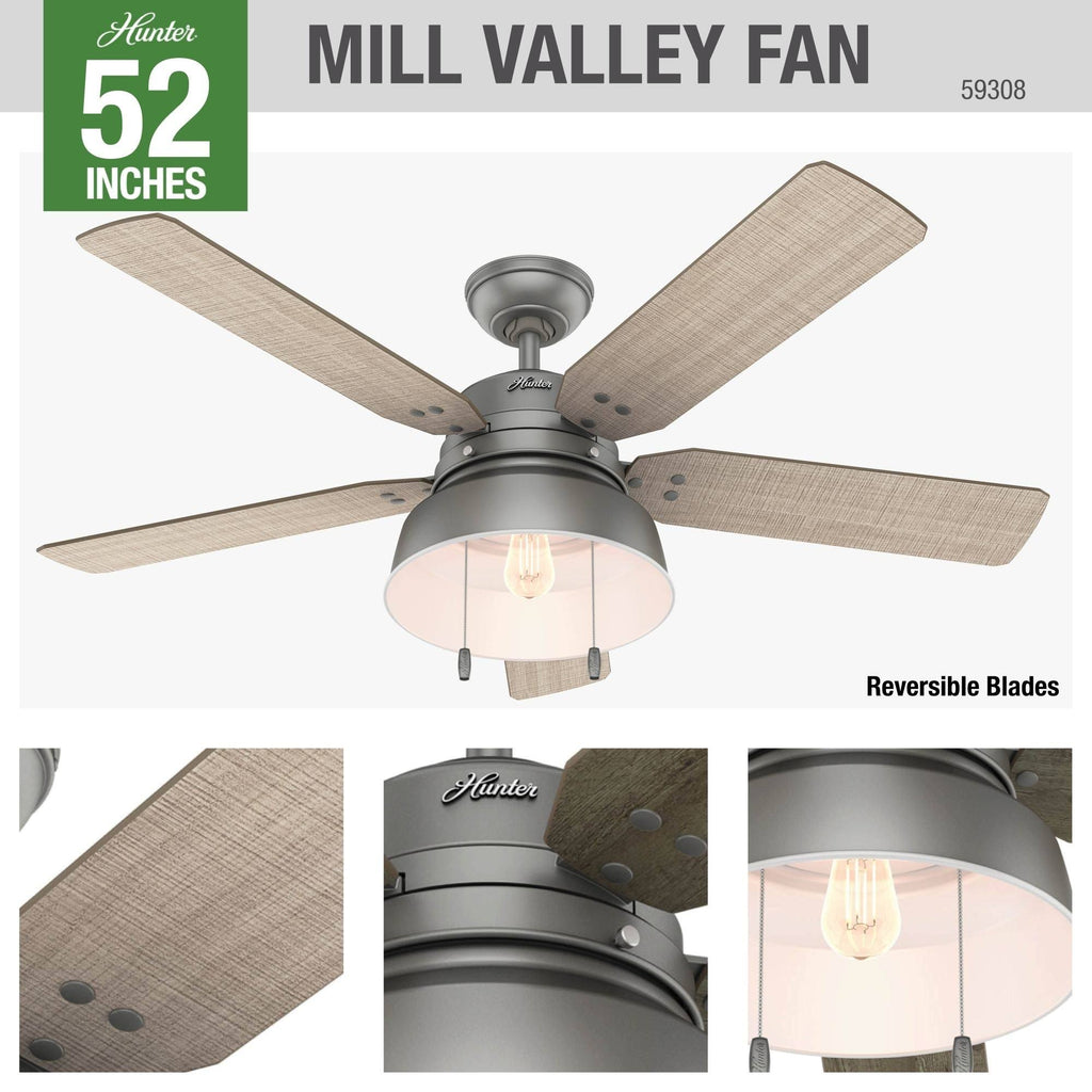 Indigo Blue Ceiling Fan G45130
