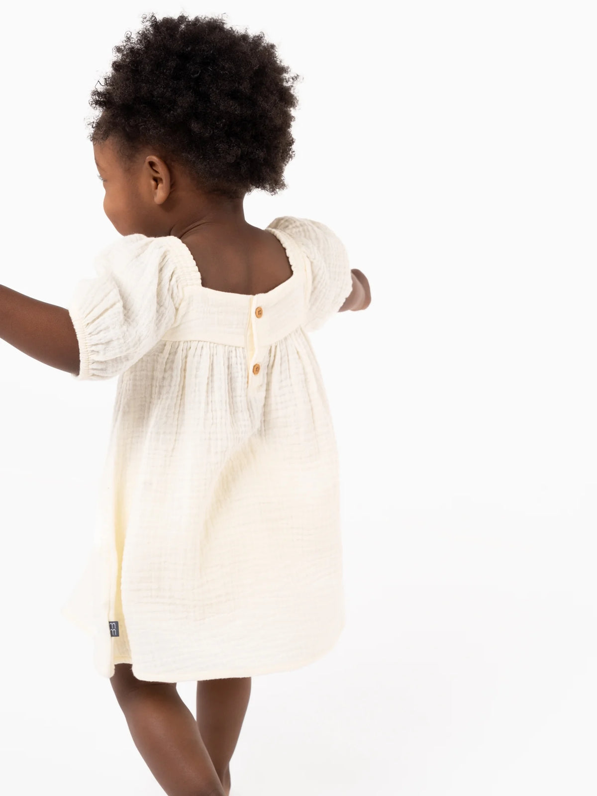 Ruffle Sleeve Dress and Diaper Cover S309770