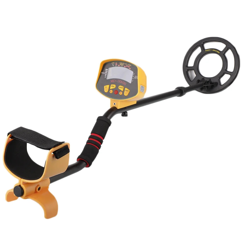Lightweight Waterproof Metal Detector Set with 10'' Coil, Backpack, Shovel & Headphone, Adjustable 33''-52'' L814978