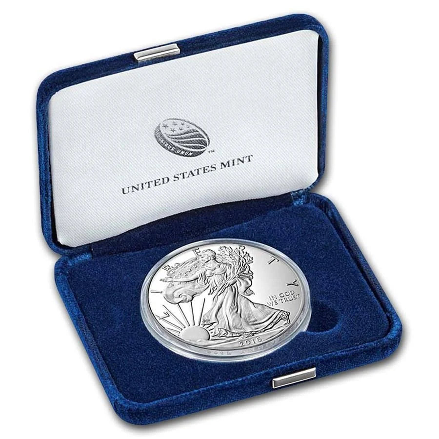 1 oz Proof Silver American Eagle with Box & COA U4964