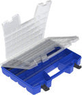 Blue Multi Compartment Portable Storage Case K8496