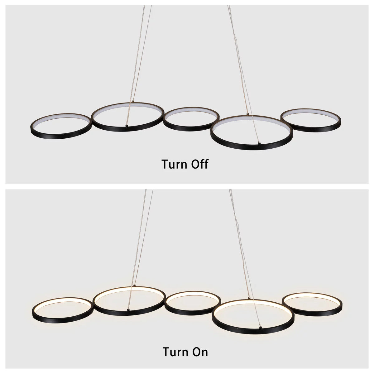 55W 3850LM Not Dimmable LED Flush Mount Ceiling Light Z468121