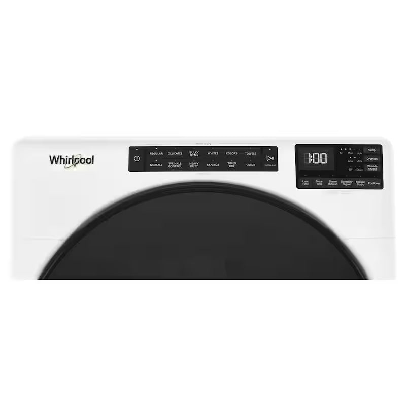 Vented Gas Dryer in White E4349