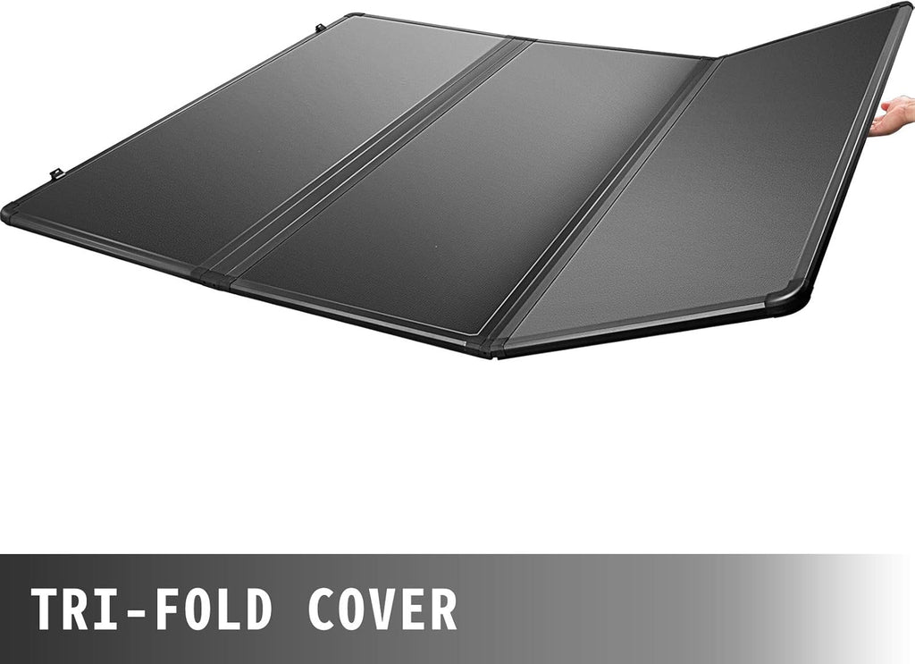 Tri-Fold Hard Truck Bed Tonneau Cover Q9869