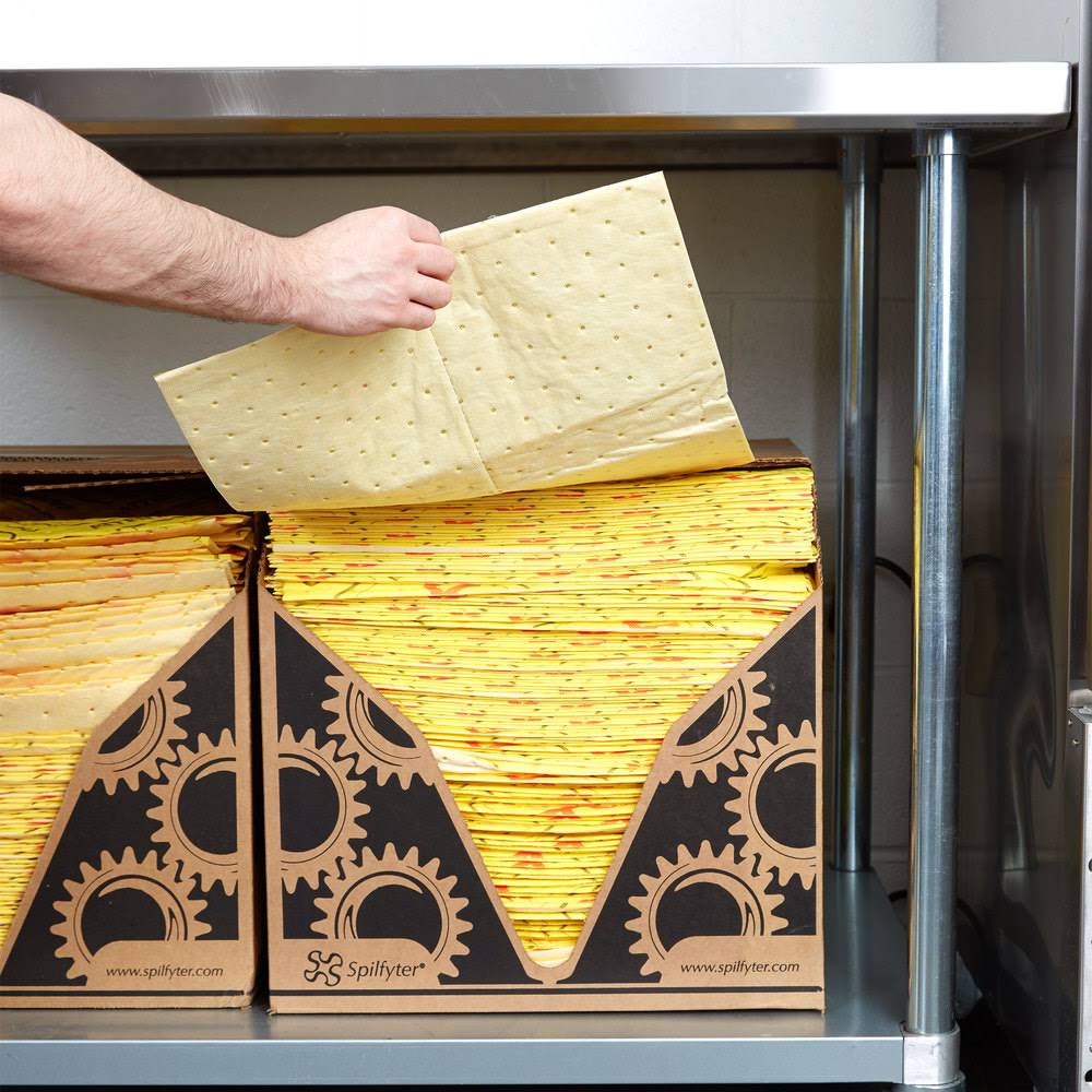 200/Case High Visibility Absorbent Pad Y9920