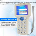 10pcs ID 125khz Cards + 10pcs ID 125kh Keyfobs + 10pcs 13.56mhz IC Key + 1 USB NFC RFID Card Copier Reader Writer Duplicator B8192