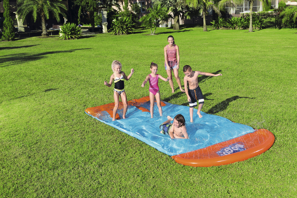 15' Triple Lane Water Slide A65315