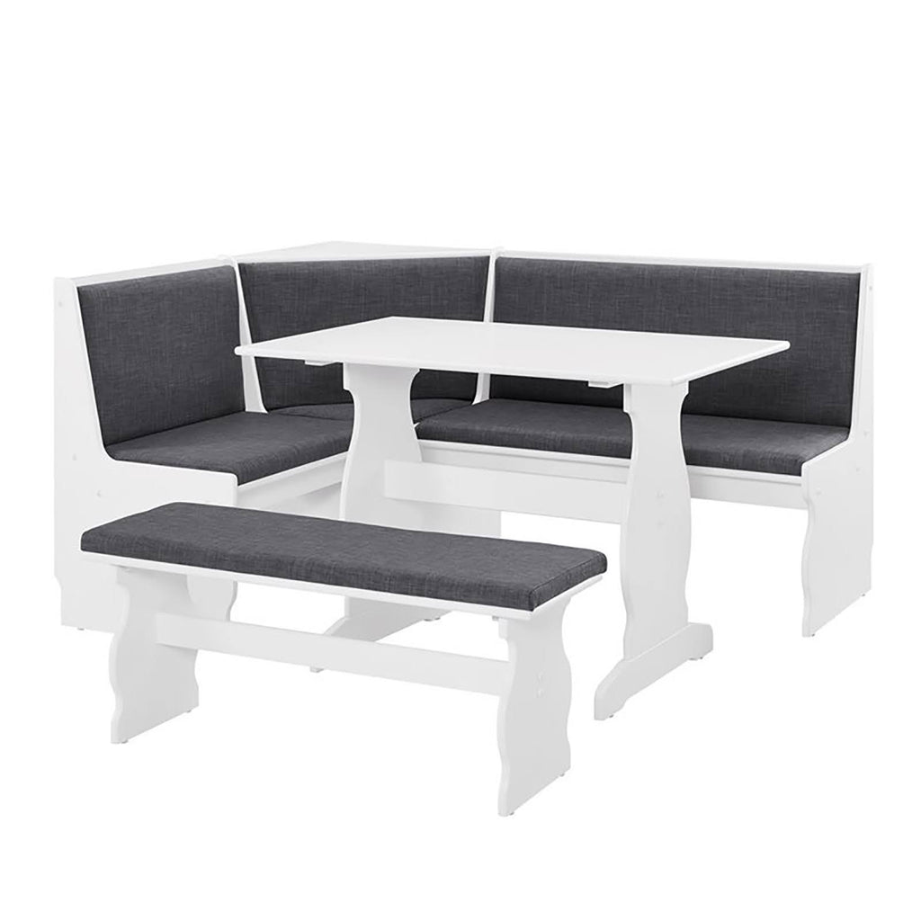 Charcoal Breakfast Nook Set K2326