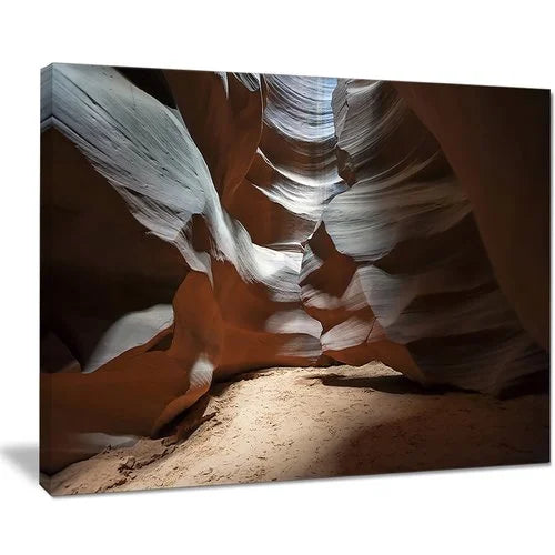 Antelope Canyon Graphic Art on Wrapped Canvas Q194935