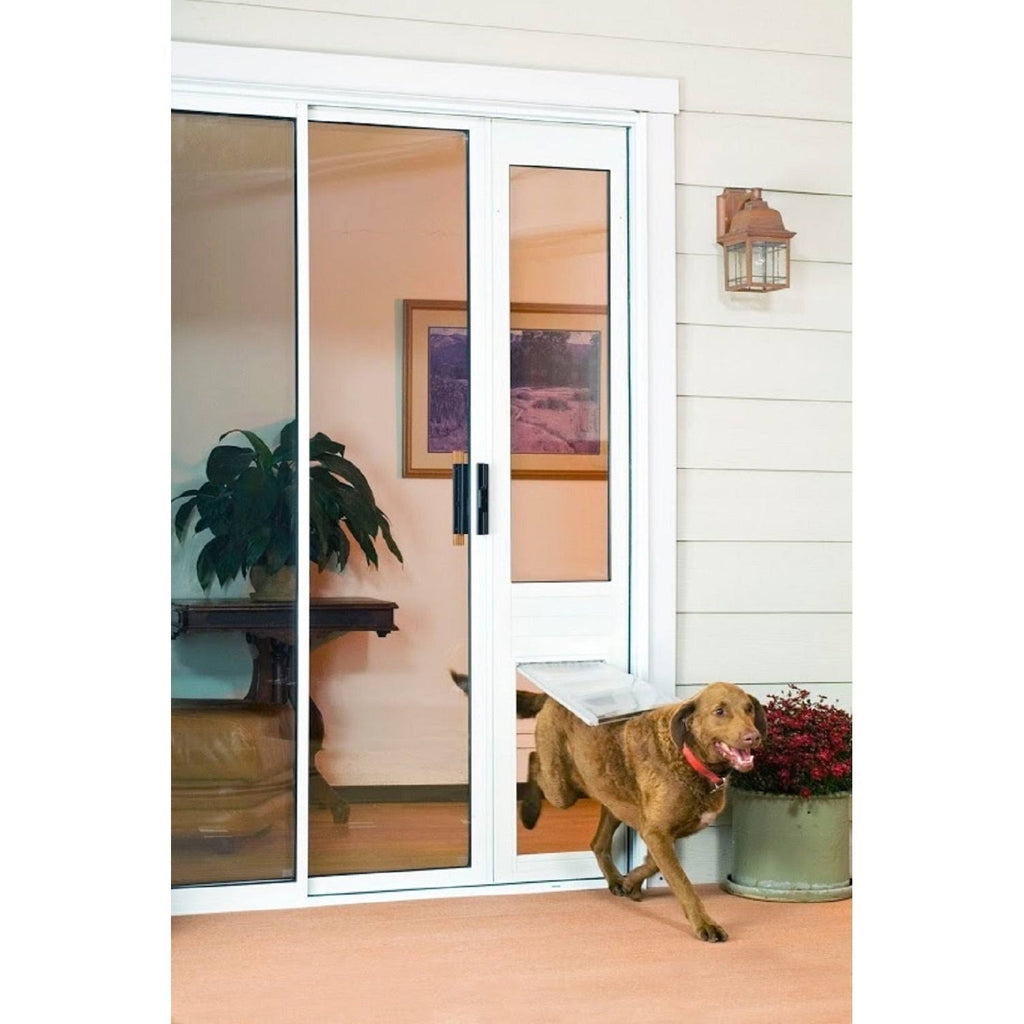 Bronze Frame Medium Flap Pet Door Thermo Panel H57306