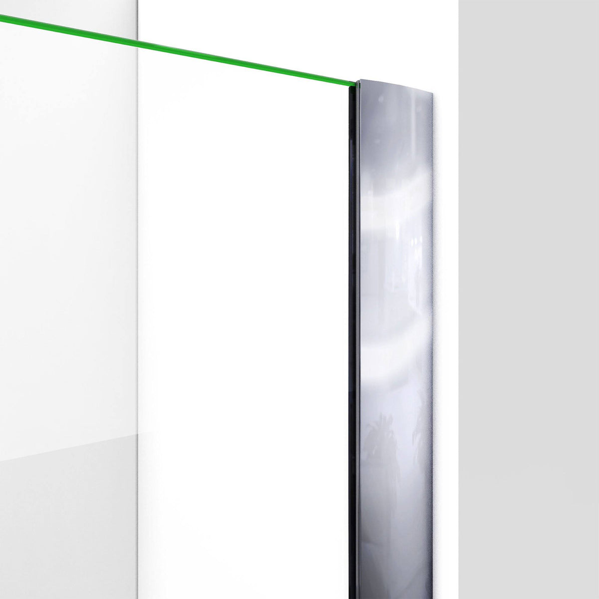 Frameless Pivot Shower Door, Chrome S30297