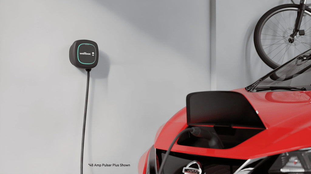 48 Amp Hardwired Ultra Compact Electric Vehicle Smart Charger with 25 Foot Cable V799