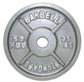 Gray Olympic Plate - 35 lbs. I3277