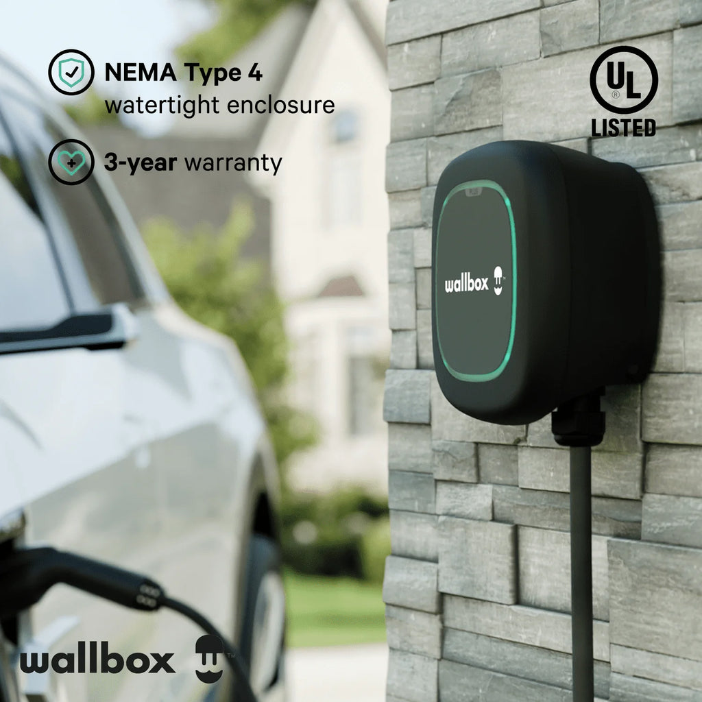 48 Amp Hardwired Ultra Compact Electric Vehicle Smart Charger with 25 Foot Cable V799