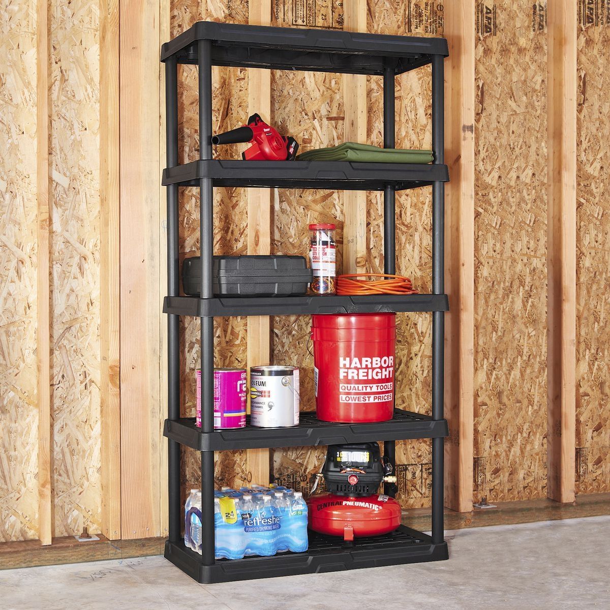 5-Tier Shelf, 36 in. x 18 in. x 72 in. C9309