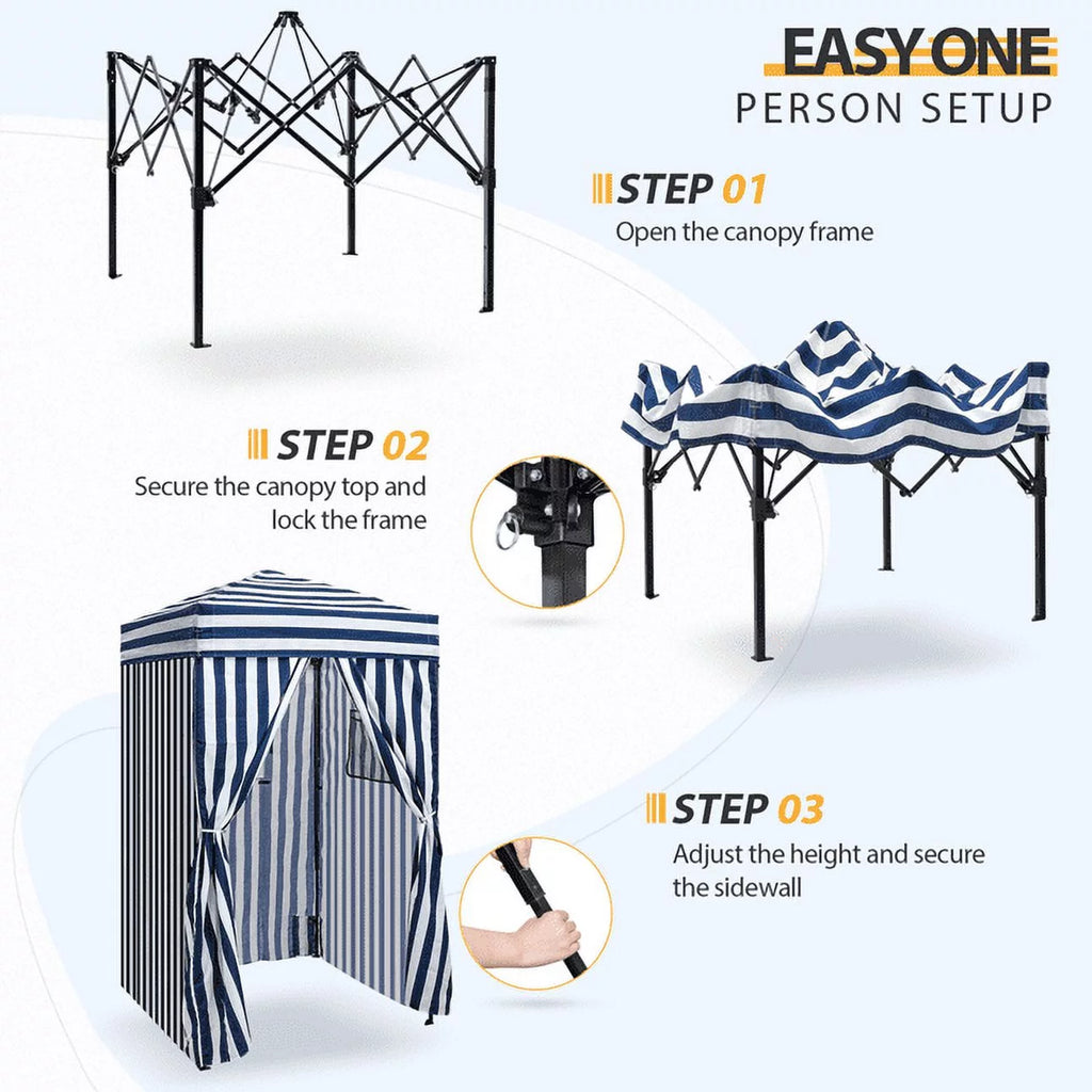 4 ft x 4 ft Pop-up Changing Room Canopy T5682