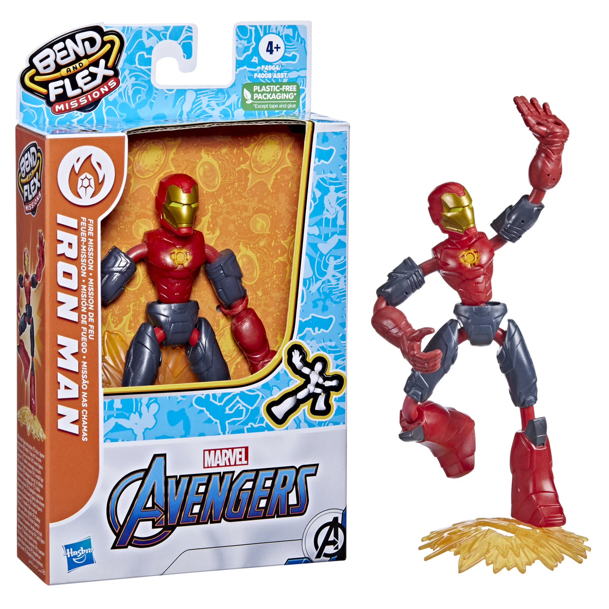 Iron Man Fire Mission Action Figure X81613
