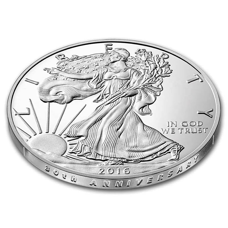 1 oz Proof Silver American Eagle with Box & COA U4964