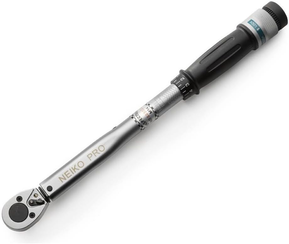 3/4” Drive Adjustable Click Torque Wrench, 50-300 Foot-Pound, Chrome Vanadium Steel H7366