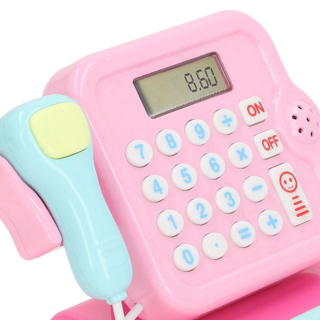Cash Register Toy Electronic Pretend Play J3274