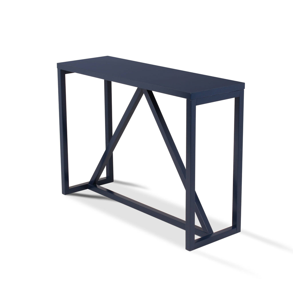 Blue Wood Console Table O5570