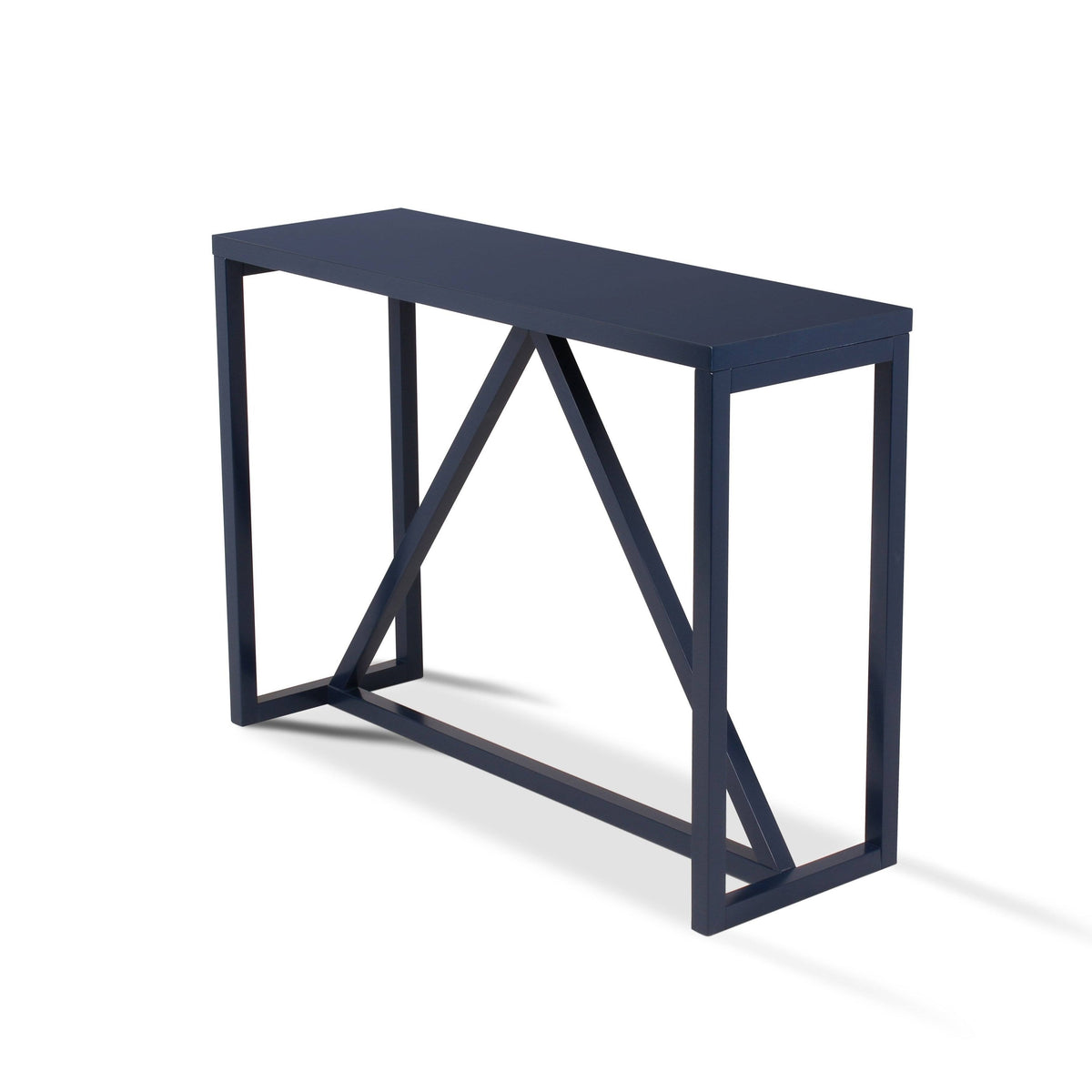 Blue Wood Console Table O5570