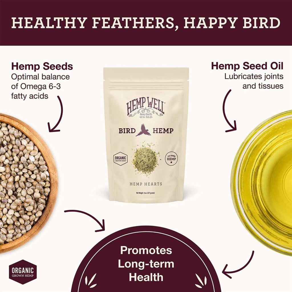 Bird Hemp Hearts Supplement F594