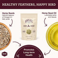 Bird Hemp Hearts Supplement F594