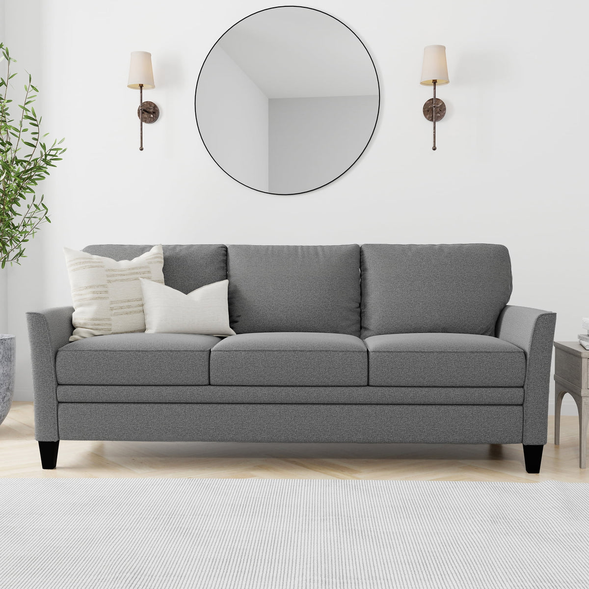 Black 3 Seat Sofa Z874387