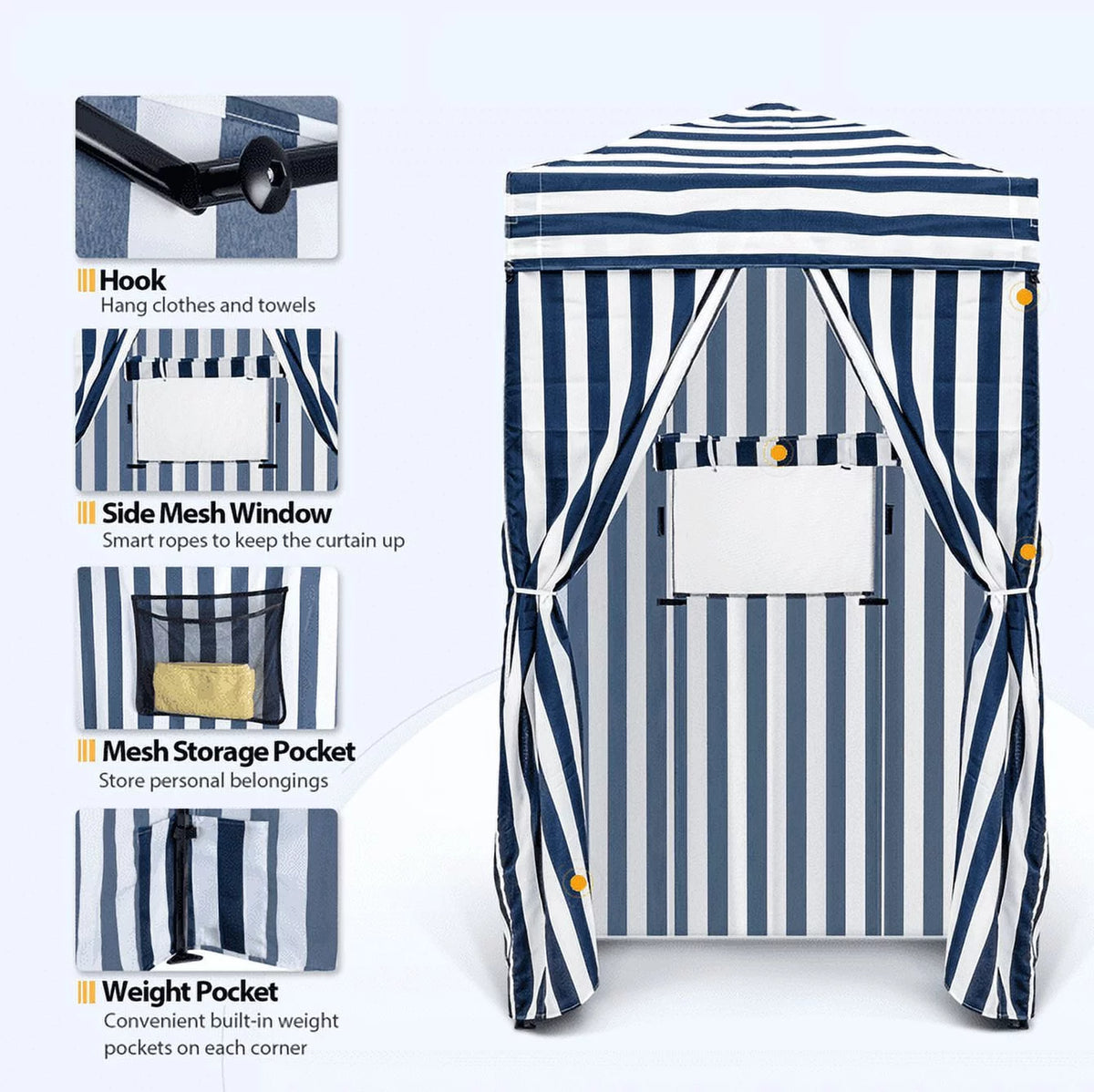 4 ft x 4 ft Pop-up Changing Room Canopy T5682