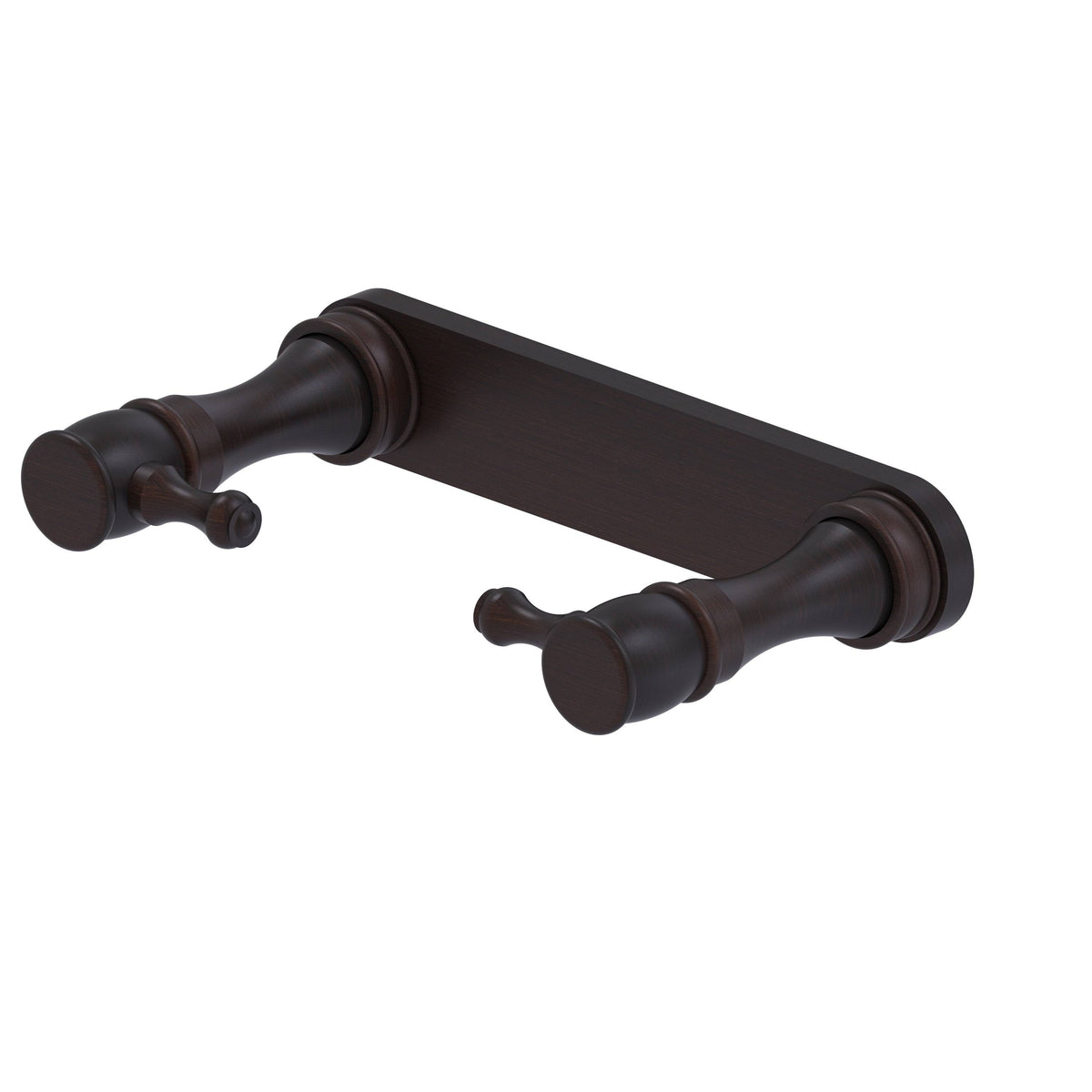 Polished Nickel Rollerless Toilet Tissue Holder Q31616